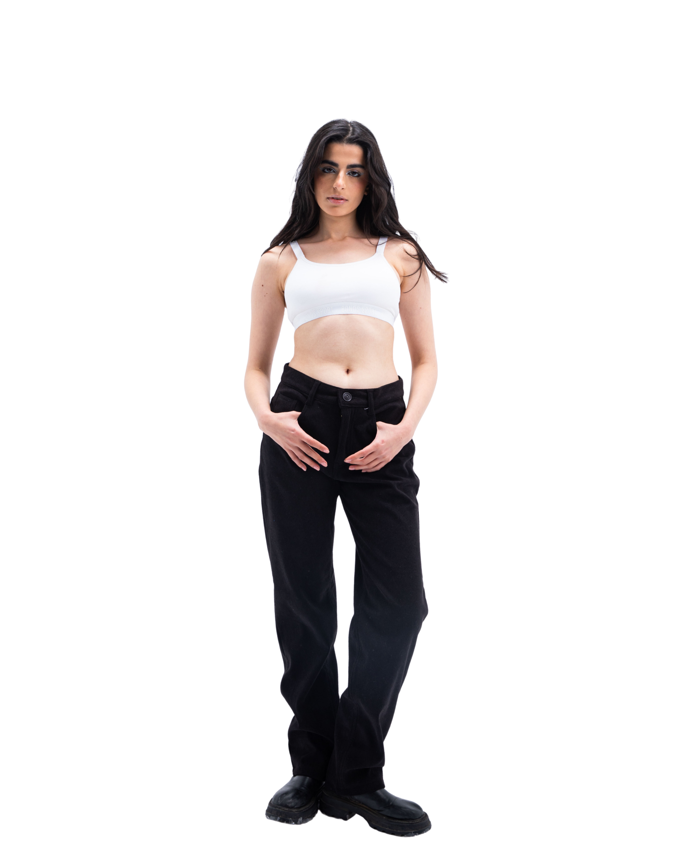 Jet Black Pants