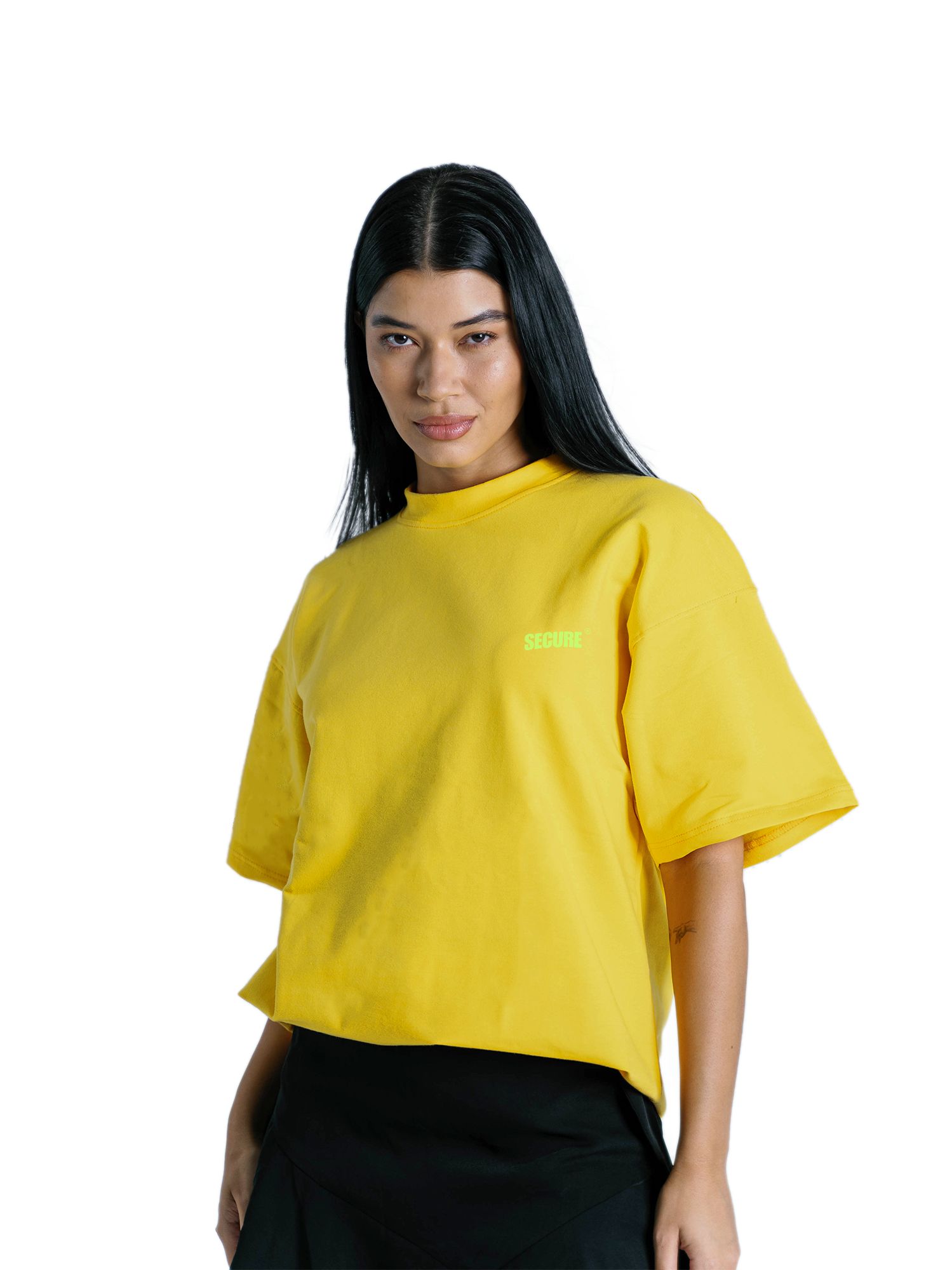 YELLOW MANGO SECURE ICON TEE