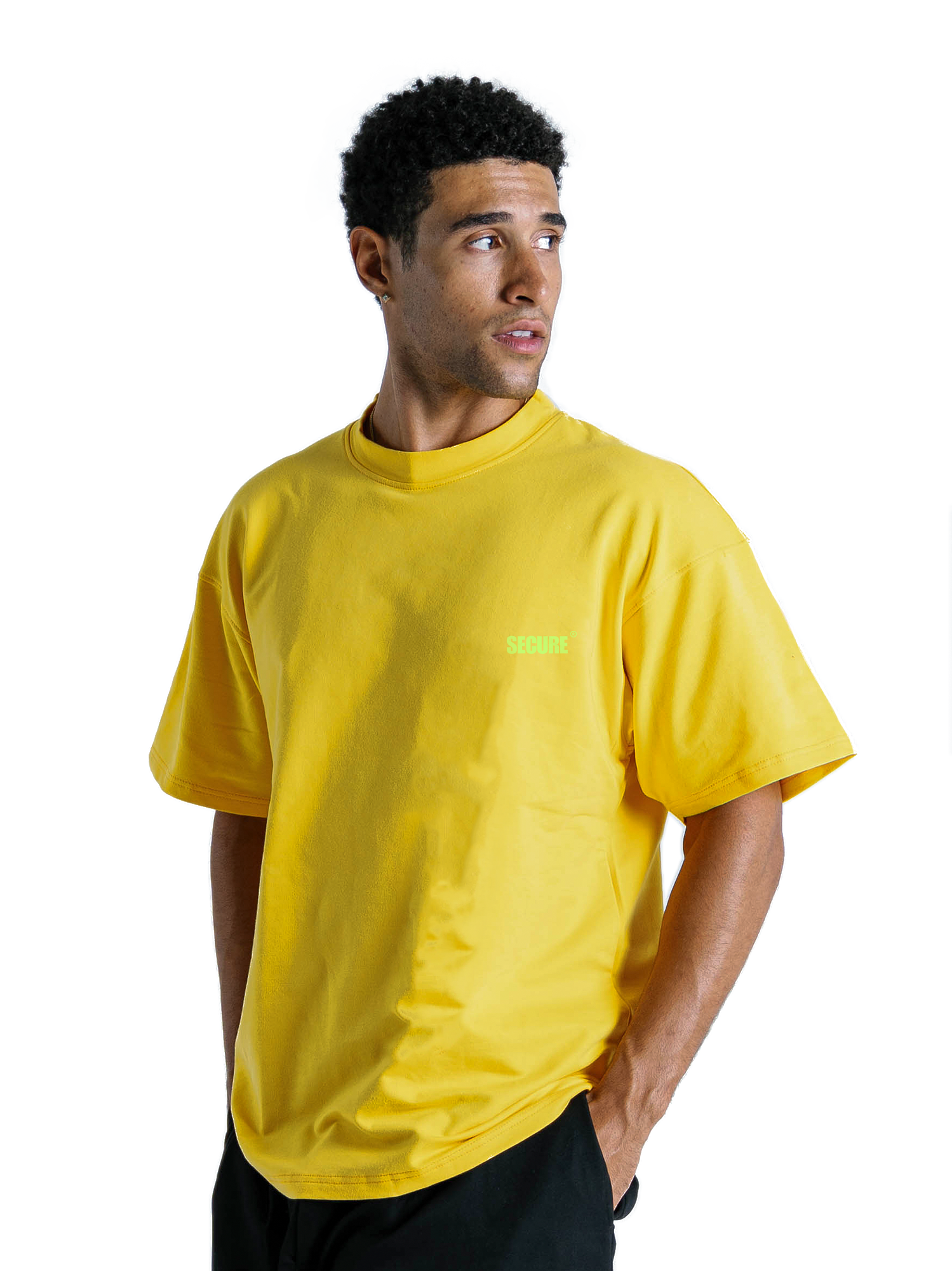 YELLOW MANGO SECURE ICON TEE