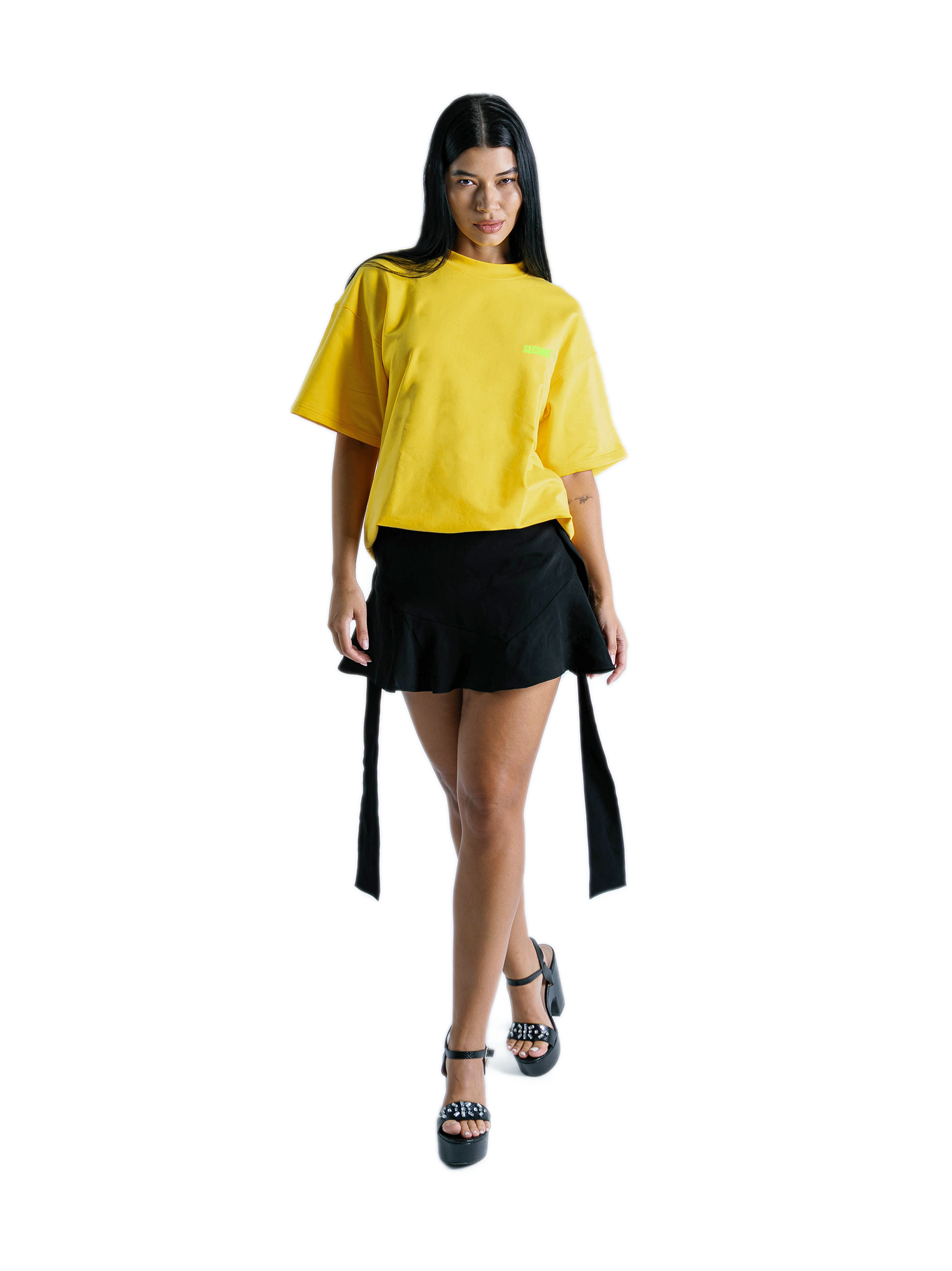 YELLOW MANGO SECURE ICON TEE