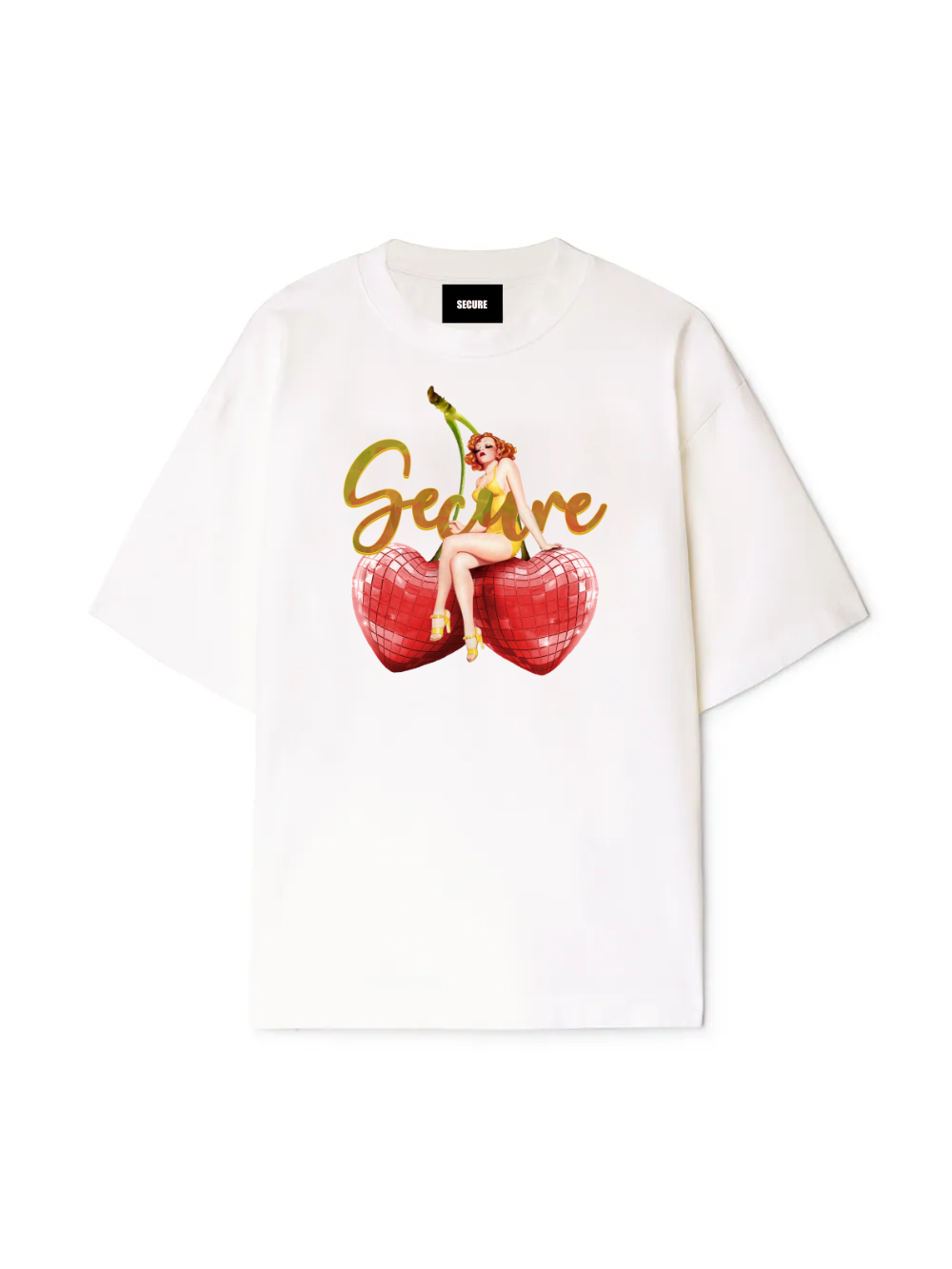 DOUBLE CHERRIES SECURE ICON TEE