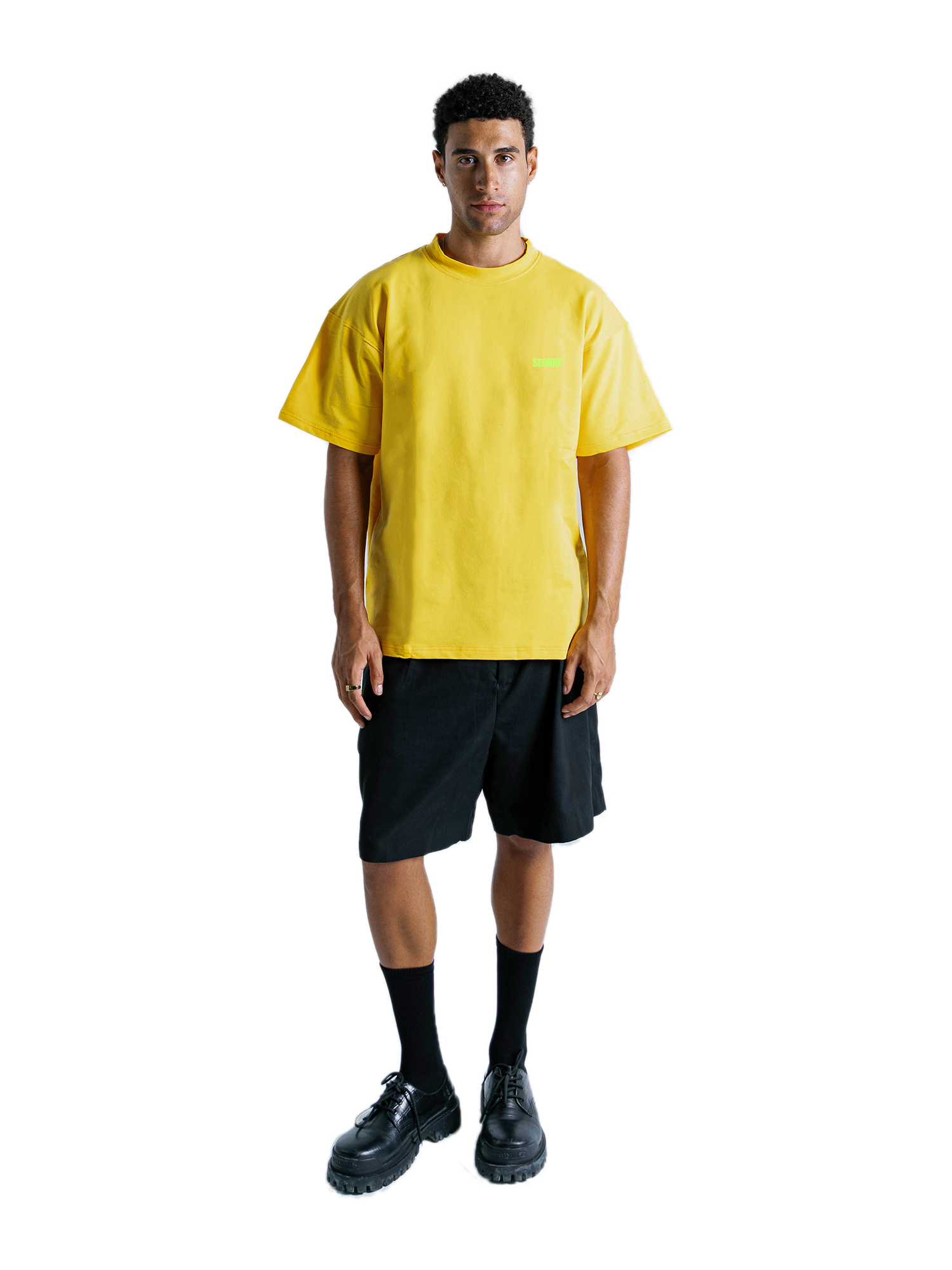 YELLOW MANGO SECURE ICON TEE