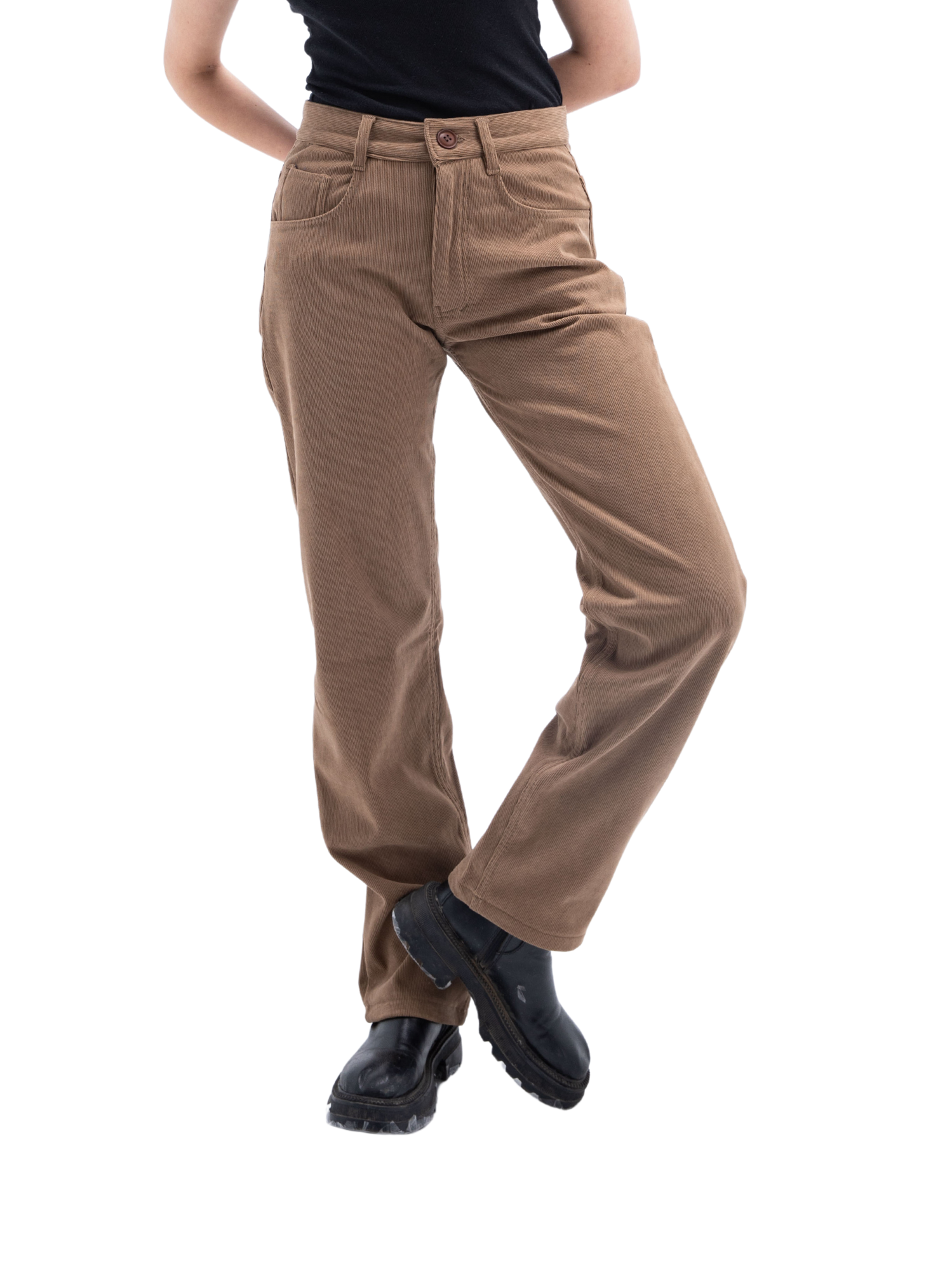 TOBACCO BROWN CORDUROY PANTS UNISEX