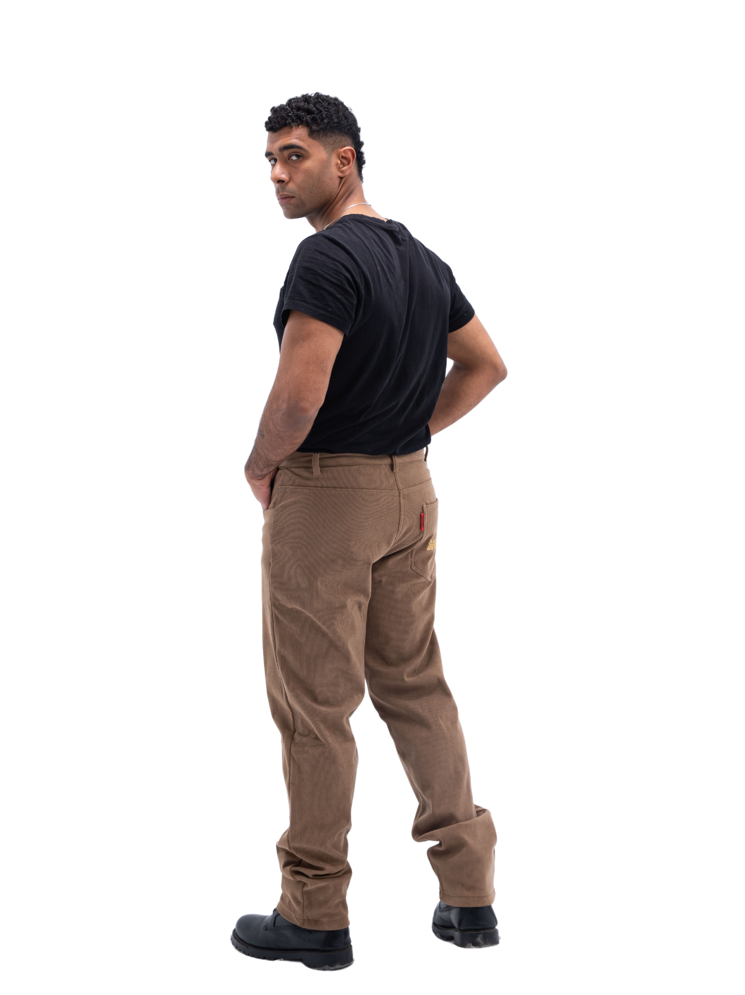 TOBACCO BROWN CORDUROY PANTS UNISEX